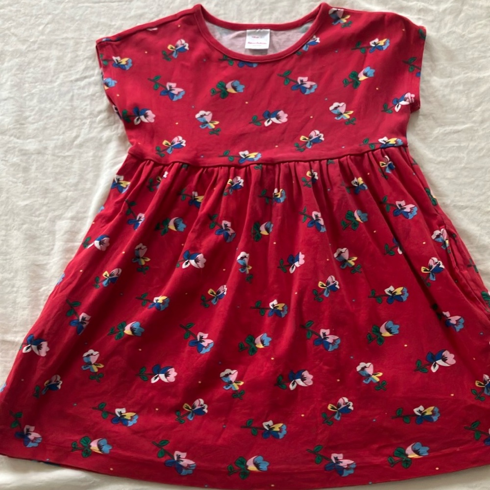 Red Flowered Hanna Andersson Dress